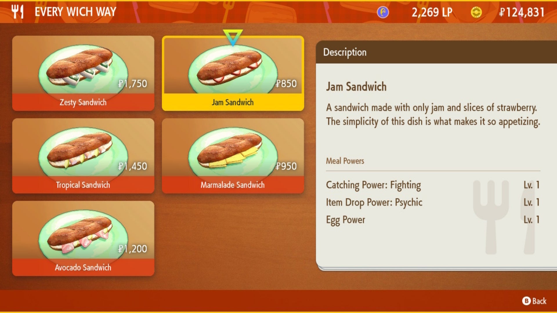 Pokemon Scarlet and Violet Sandwich Recipes How to boost stats and